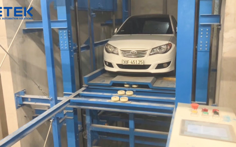 Robocar Automated Parking System Project in Quang Ninh