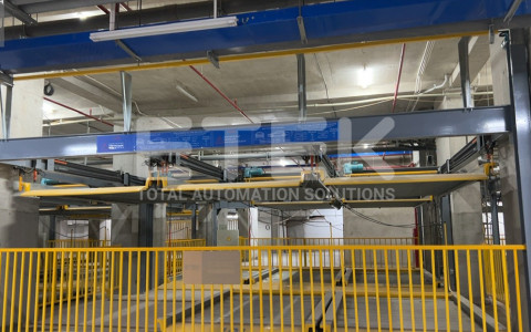 Smart Puzzle Parking System in Binh Duong