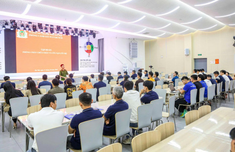Huấn luyện nghiệp vụ PCCC định kỳ tại Tân Phát ETEK