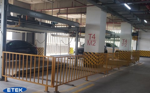 Dự án bãi đỗ xe thông minh tại Bea Sky Nguyễn Xiển - Hệ thống đỗ xe công nghệ xếp hình