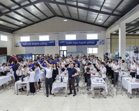 Không khí sôi động tại buổi lễ kỷ niệm