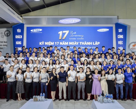 Công ty Cổ phần Giải pháp Tự động hóa ETEK kỷ niệm 17 năm thành lập công ty