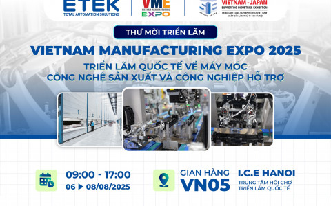 ETEK tham gia triển lãm VME 2025 – Giải pháp tự động hóa toàn diện cho ngành điện- điện tử 