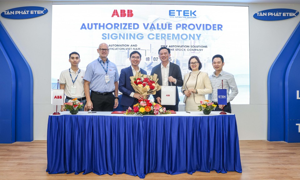LỄ KÝ KẾT HỢP TÁC CHIẾN LƯỢC GIỮA ETEK & ABB – TIẾP NỐI 15 NĂM ĐỒNG HÀNH, KIẾN TẠO TƯƠNG LAI TỰ ĐỘNG HÓA