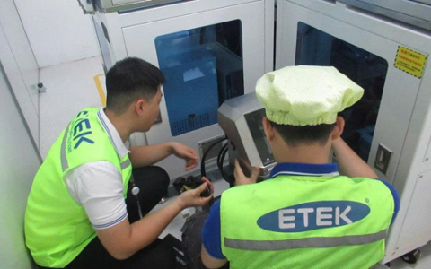Upgrading the micro QR code printing system with the Markem-Imaje 9750+