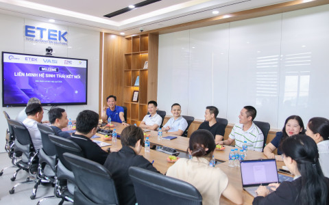 ETEK ĐÓN ĐOÀN LIÊN MINH HỆ SINH THÁI KẾT NỐI VASI – KIẾN TẠO TƯƠNG LAI SẢN XUẤT THÔNG MINH