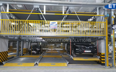 LARGEST AUTOMATIC PARKING SYSTEM IN VIETNAM