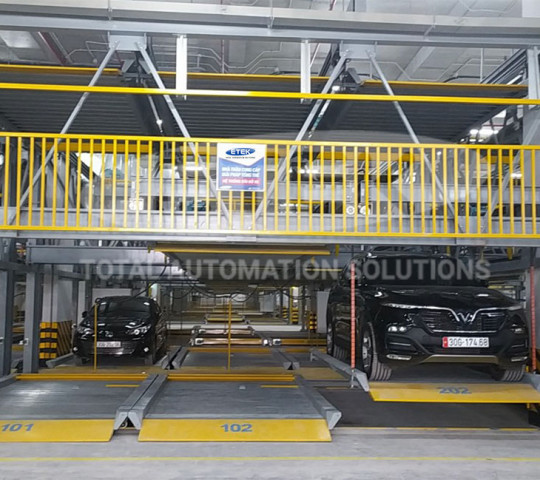 LARGEST AUTOMATIC PARKING SYSTEM IN VIETNAM