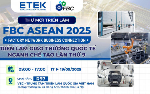 ETEK trân trọng thông báo tham gia Triển lãm FBC ASEAN 2025 